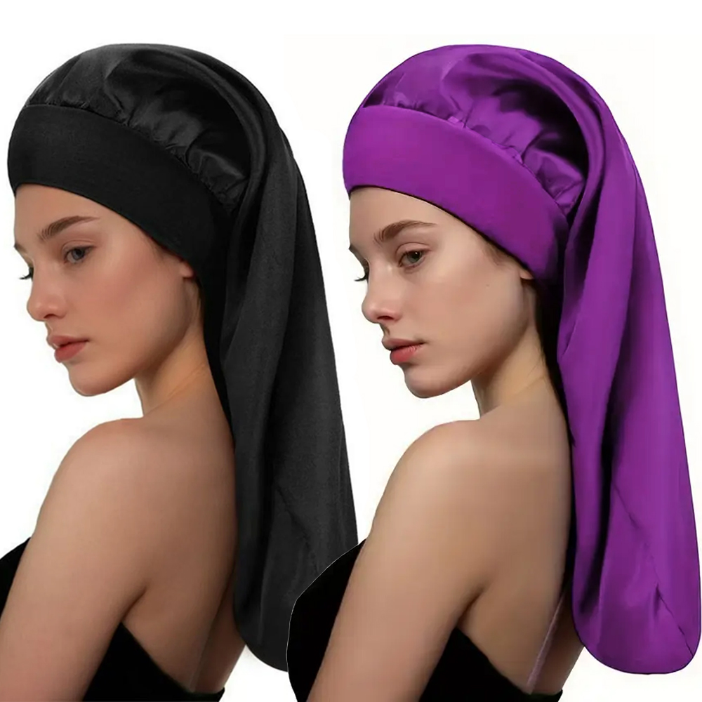 Hair Care Natural - Nova Touca de Dormir Longa de