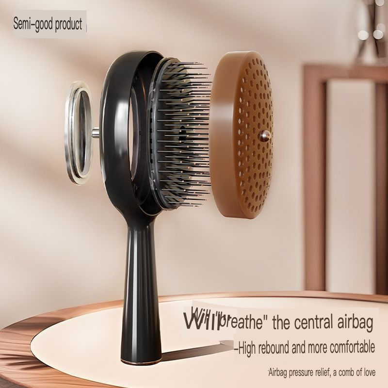 Hair Care High End - Escova de Massagem Longa com Airbag