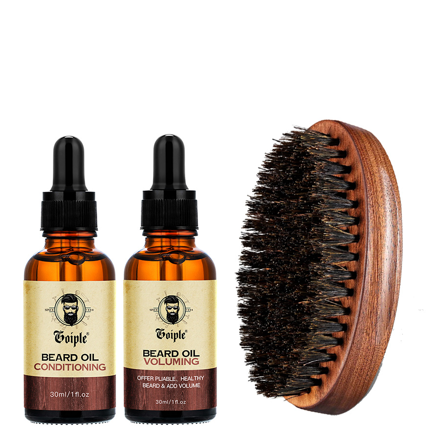 Hair Care Natural - 3 pçs homens natural barba cuidados