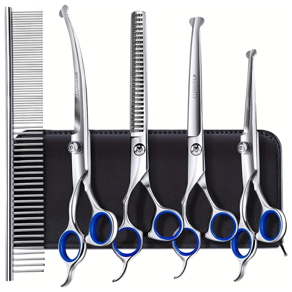 Hair Care Step - Conjunto profissional de tesouras para tosa