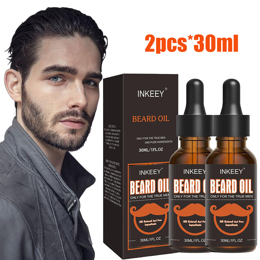 Hair Care Natural - Óleo de cuidado para barba para