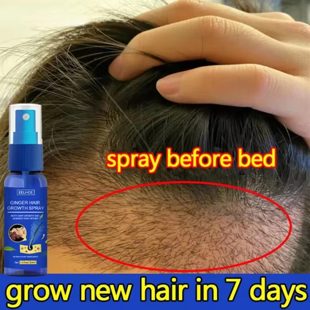 Hair Care Natural Products - Spray de Crescimento Rápido de Cabelo