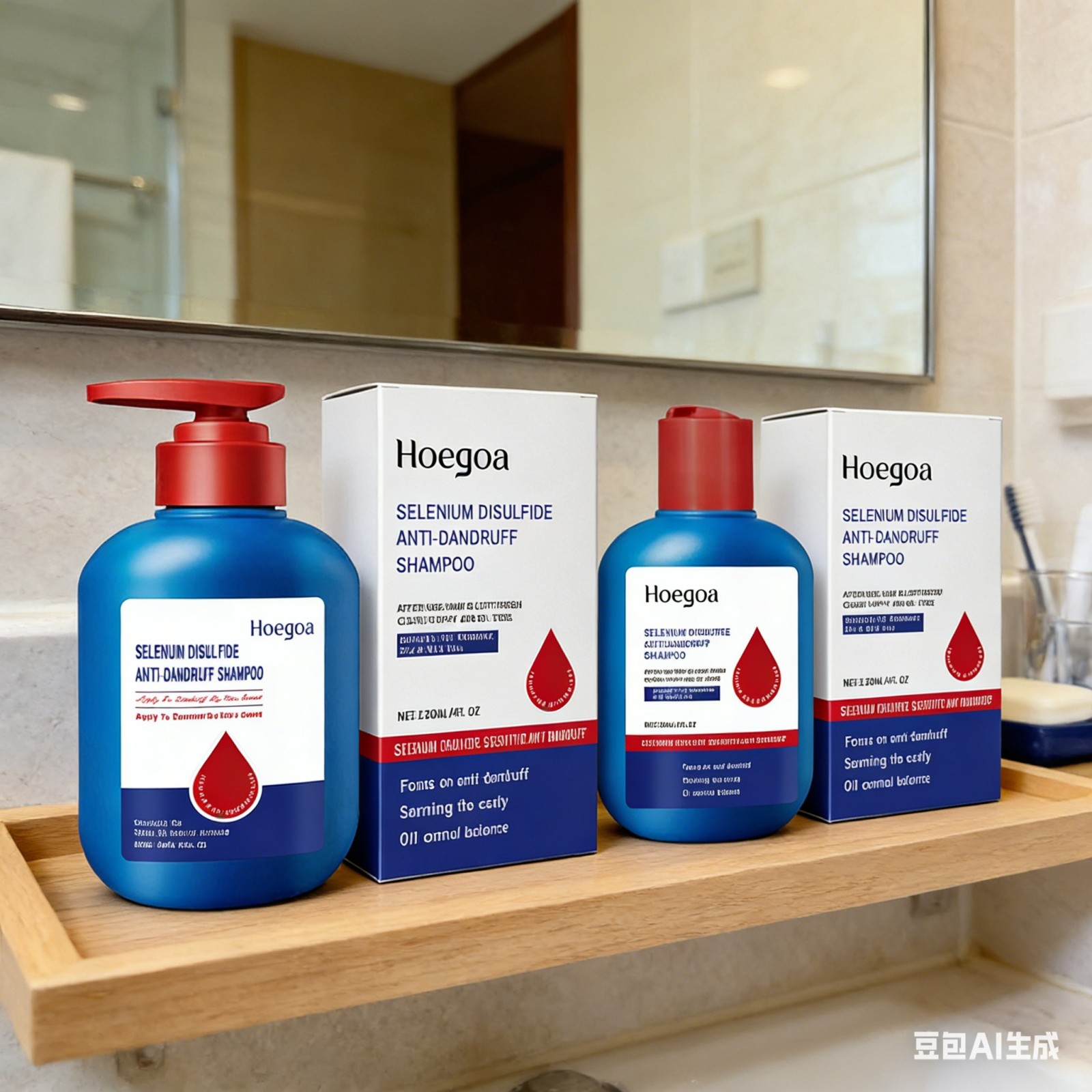 Hair Care Natural Products - Shampoo Anticaspa Hoegoa Controle de Oleosidade