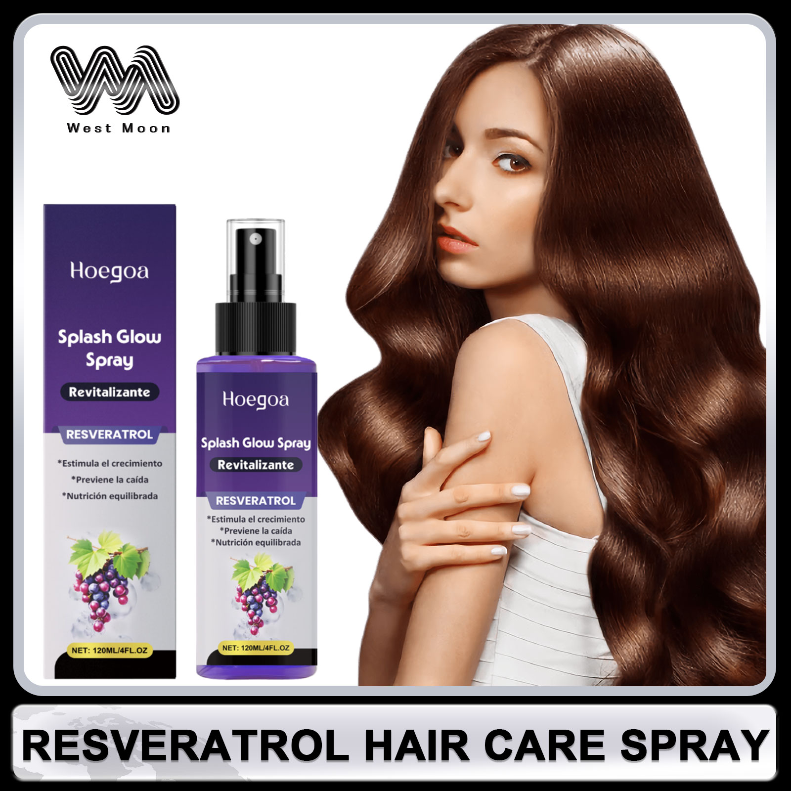 Resveratrol spray de cuidados  - Hair Care Natural avaliação e preço