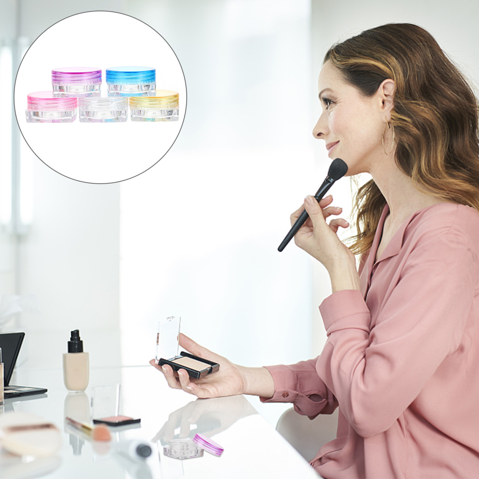50 Peças de Potes de Armazenam - Hair Care Lotion avaliação e preço