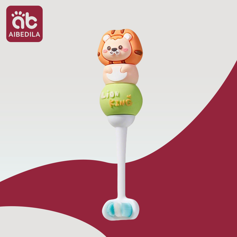 3D Stereo Três-Sided Toothbrus - Hair Care Baby avaliação e preço