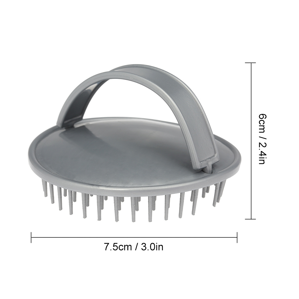 Escova de shampoo de silicone, - Hair Care Dandruff avaliação e preço