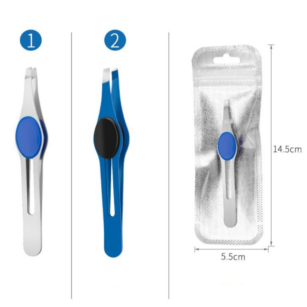 Pinça de sobrancelha em aço in - Hair Care Tools avaliação e preço