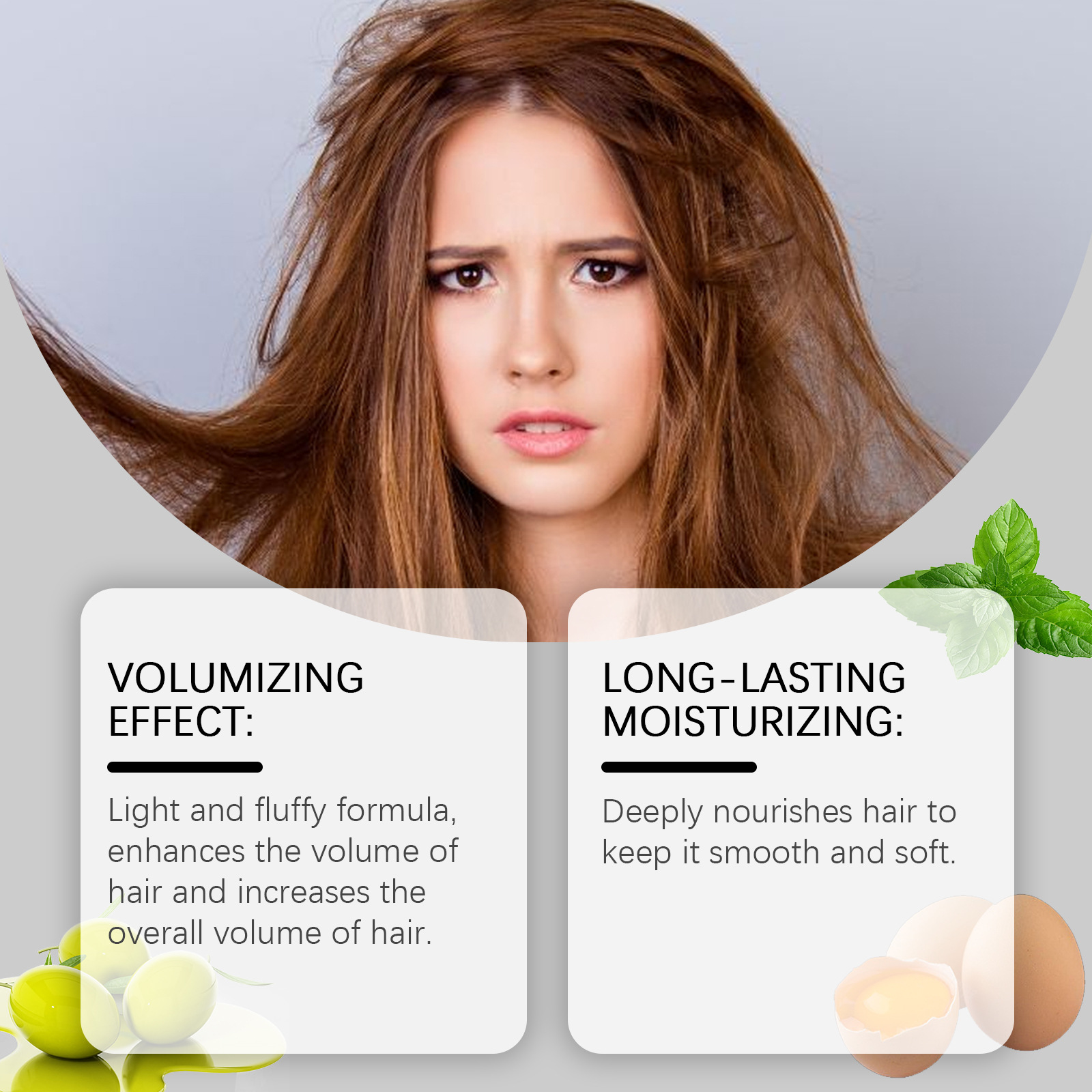 Ovo remédio óleo de cabelo res - Hair Care Natural Products avaliação e preço