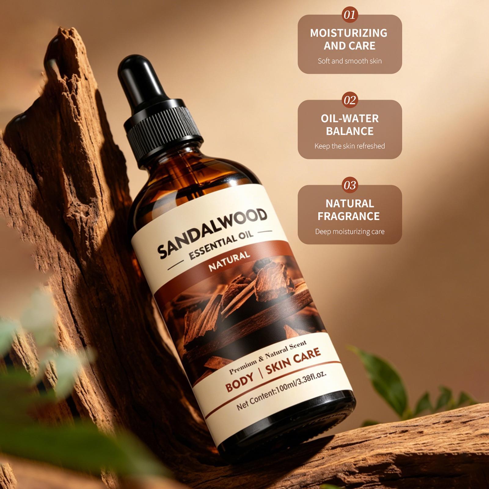 Óleo aromático de sândalo 100m - Hair Care Natural avaliação e preço