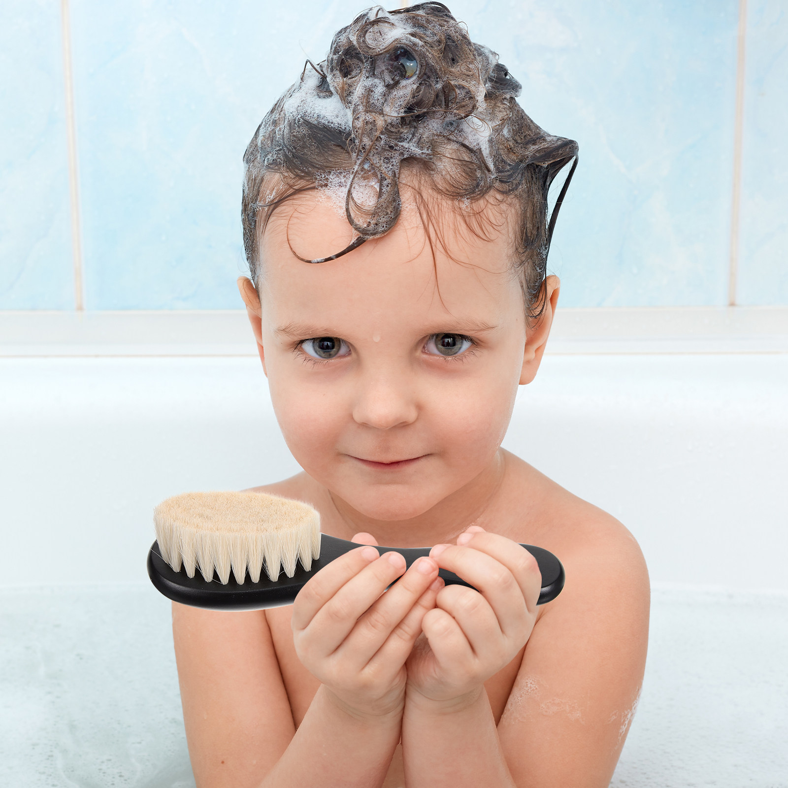 Escova para o couro cabeludo d - Hair Care Baby avaliação e preço