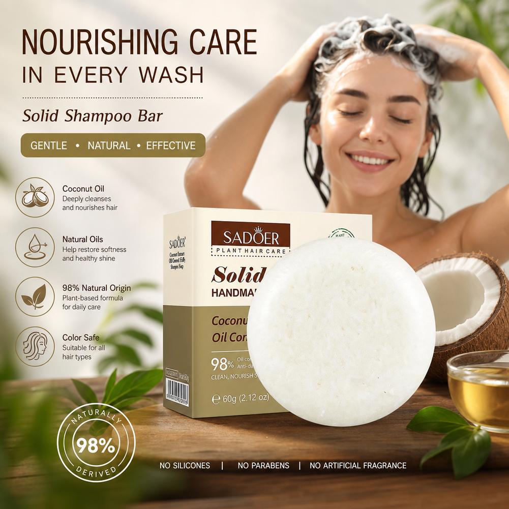 Barra de Shampoo Natural de Co - Hair Care Dandruff avaliação e preço