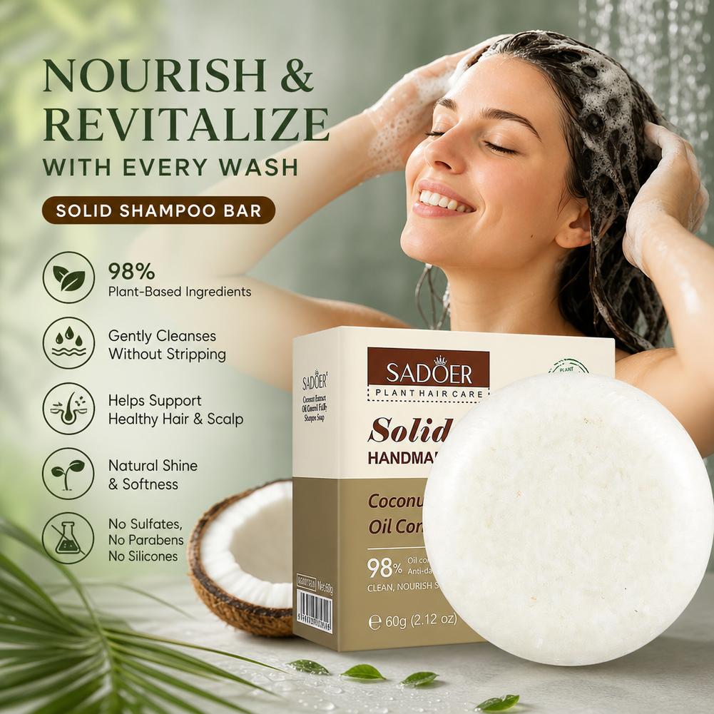 Barra de Shampoo Natural de Co - Hair Care Dandruff avaliação e preço